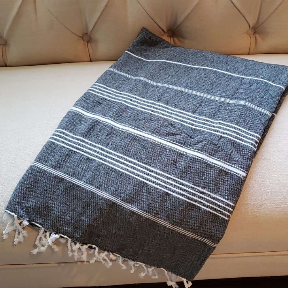 Turkish Peshtemal throw beach blanket
